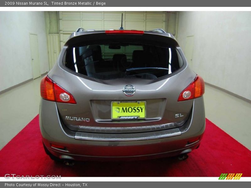 Tinted Bronze Metallic / Beige 2009 Nissan Murano SL