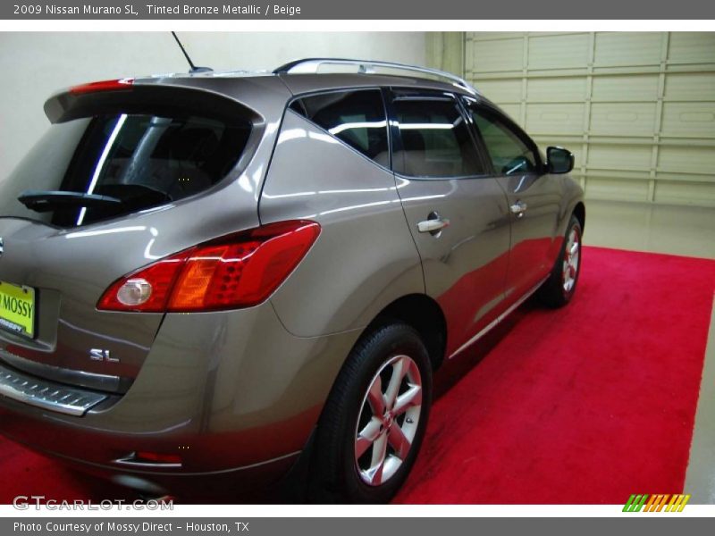 Tinted Bronze Metallic / Beige 2009 Nissan Murano SL