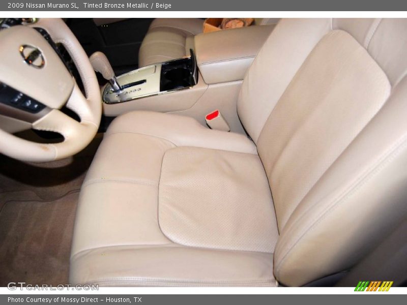 Tinted Bronze Metallic / Beige 2009 Nissan Murano SL
