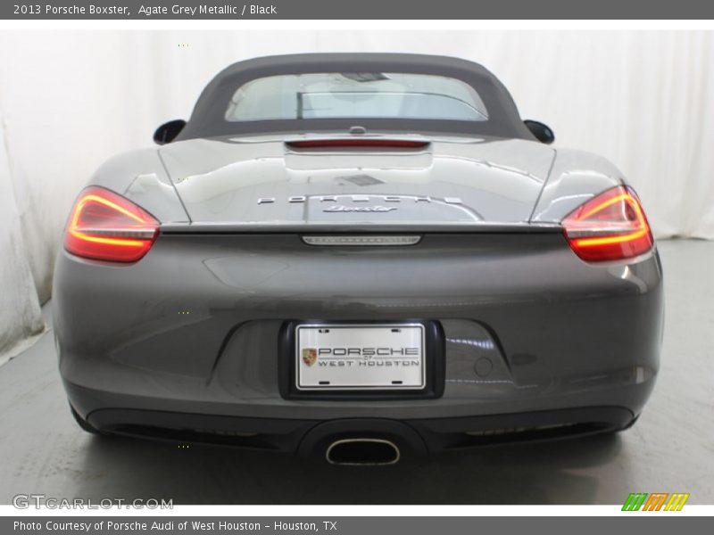 Agate Grey Metallic / Black 2013 Porsche Boxster