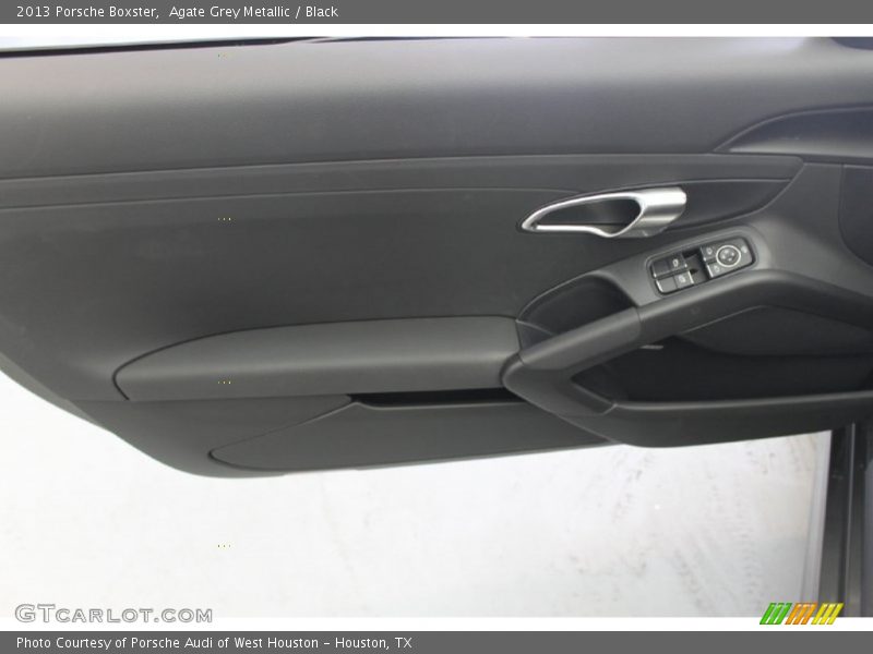 Agate Grey Metallic / Black 2013 Porsche Boxster
