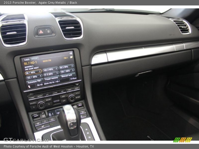 Agate Grey Metallic / Black 2013 Porsche Boxster
