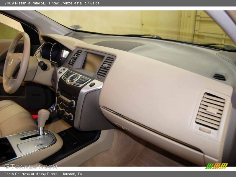 Tinted Bronze Metallic / Beige 2009 Nissan Murano SL