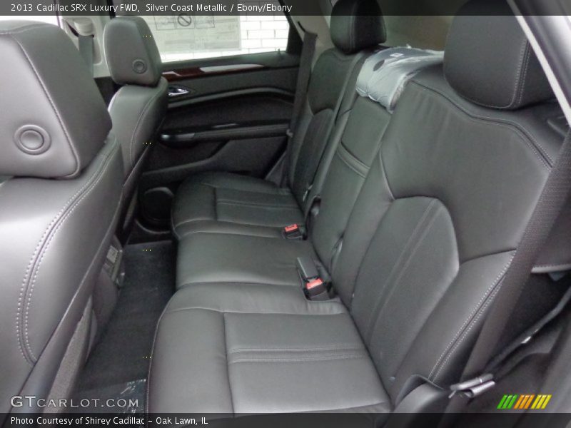 Silver Coast Metallic / Ebony/Ebony 2013 Cadillac SRX Luxury FWD