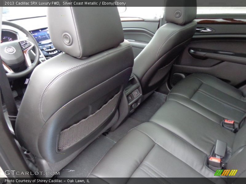 Silver Coast Metallic / Ebony/Ebony 2013 Cadillac SRX Luxury FWD