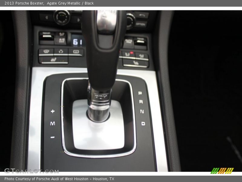 Agate Grey Metallic / Black 2013 Porsche Boxster