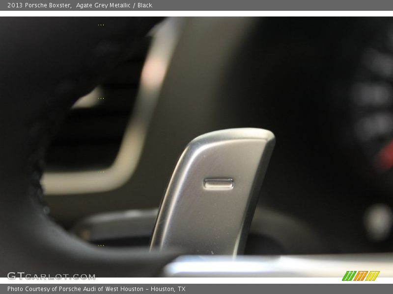 Agate Grey Metallic / Black 2013 Porsche Boxster