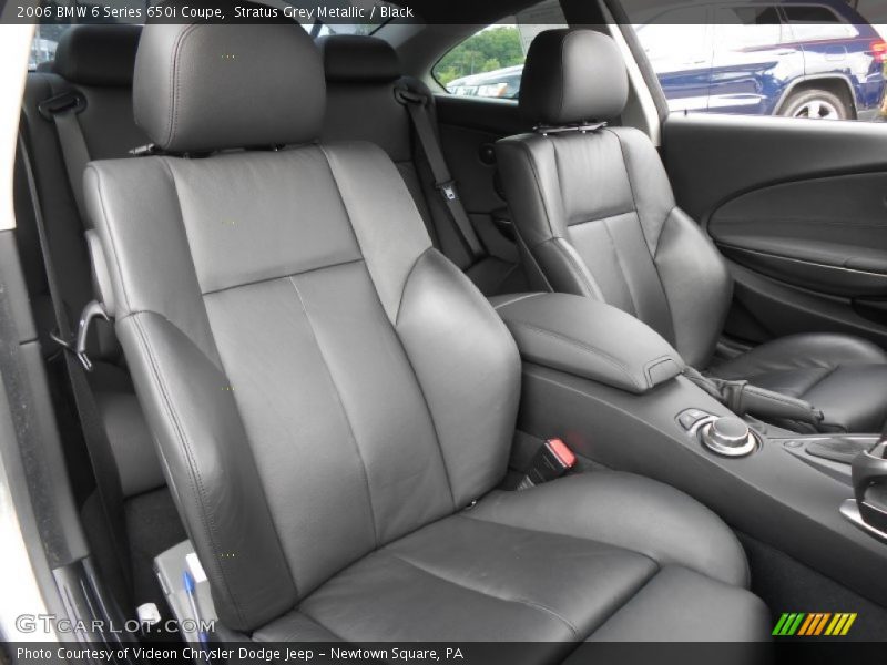 Front Seat of 2006 6 Series 650i Coupe