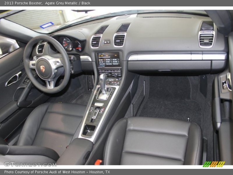 Agate Grey Metallic / Black 2013 Porsche Boxster