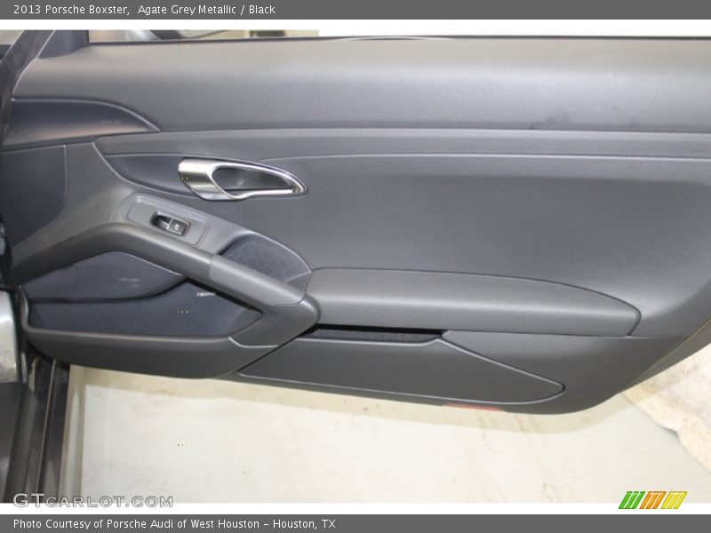 Agate Grey Metallic / Black 2013 Porsche Boxster