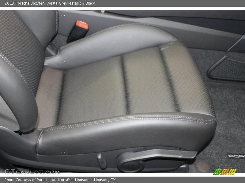 Agate Grey Metallic / Black 2013 Porsche Boxster