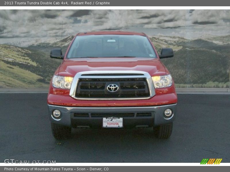 Radiant Red / Graphite 2013 Toyota Tundra Double Cab 4x4