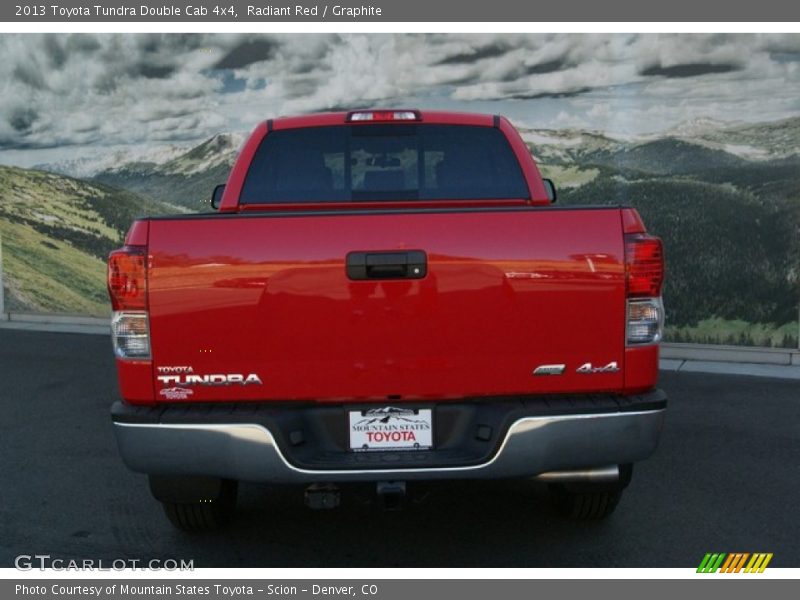 Radiant Red / Graphite 2013 Toyota Tundra Double Cab 4x4