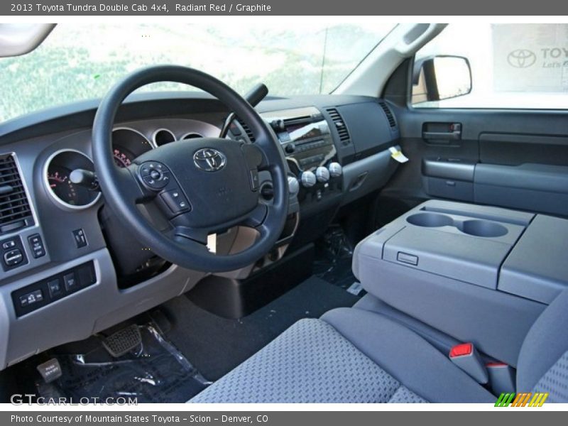 Radiant Red / Graphite 2013 Toyota Tundra Double Cab 4x4