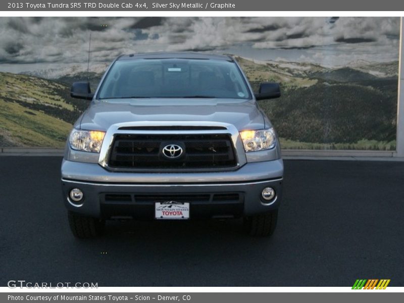 Silver Sky Metallic / Graphite 2013 Toyota Tundra SR5 TRD Double Cab 4x4