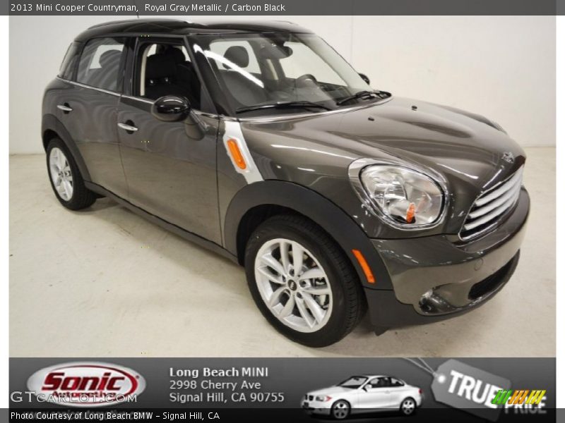 Royal Gray Metallic / Carbon Black 2013 Mini Cooper Countryman