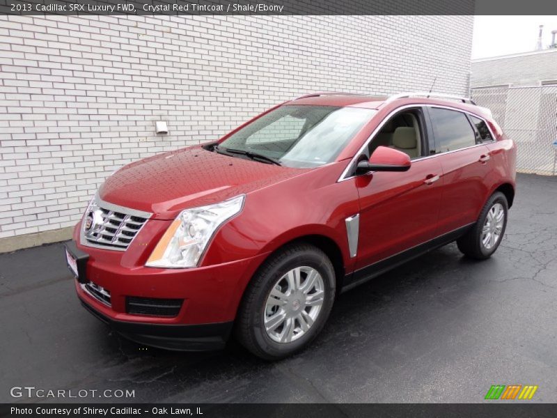 Crystal Red Tintcoat / Shale/Ebony 2013 Cadillac SRX Luxury FWD