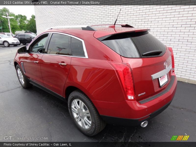 Crystal Red Tintcoat / Shale/Ebony 2013 Cadillac SRX Luxury FWD
