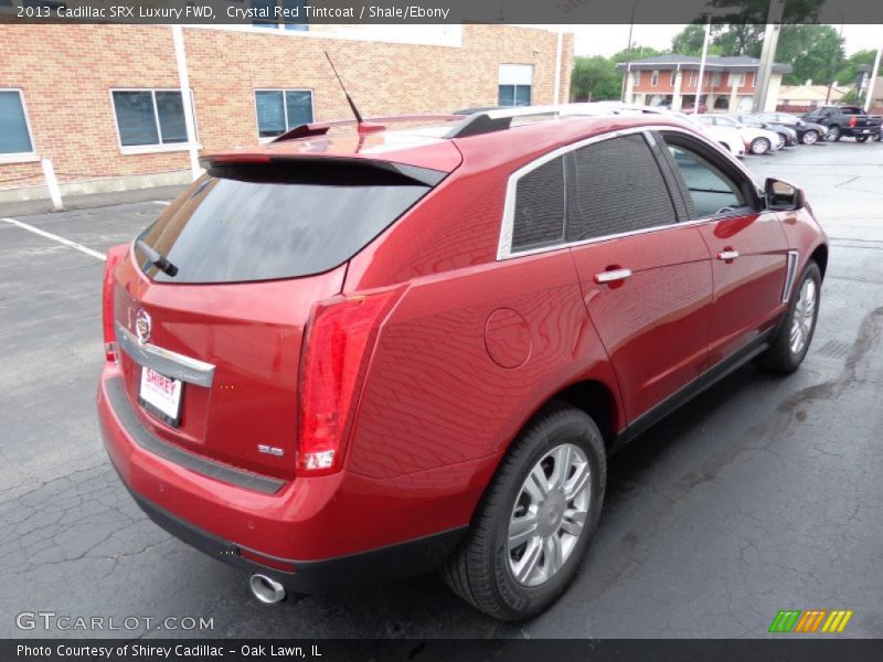 Crystal Red Tintcoat / Shale/Ebony 2013 Cadillac SRX Luxury FWD