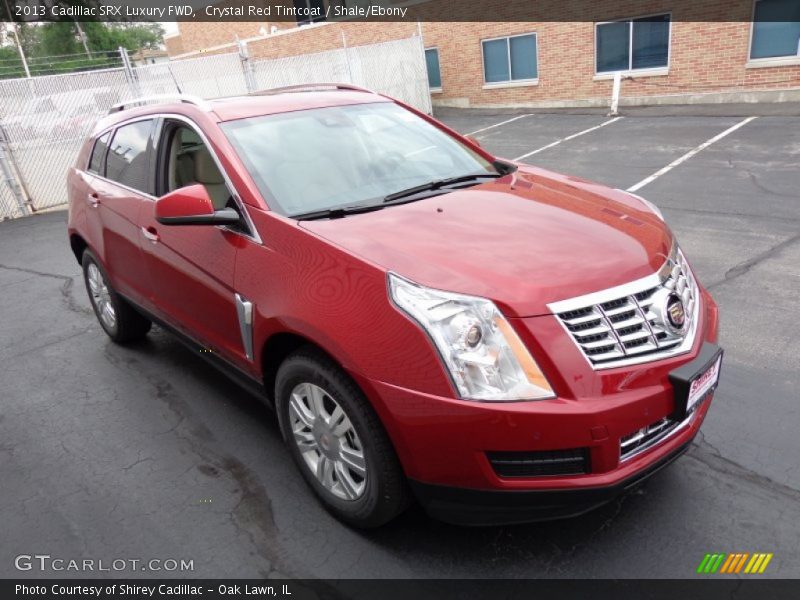 Crystal Red Tintcoat / Shale/Ebony 2013 Cadillac SRX Luxury FWD