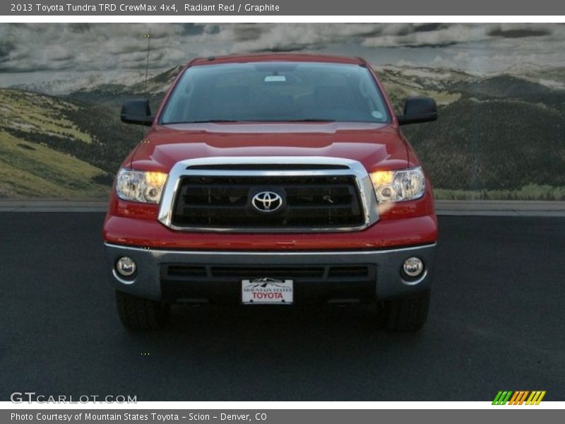 Radiant Red / Graphite 2013 Toyota Tundra TRD CrewMax 4x4