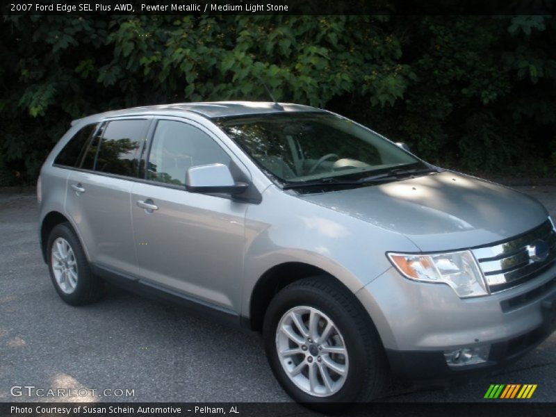 Pewter Metallic / Medium Light Stone 2007 Ford Edge SEL Plus AWD