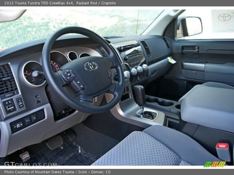 Radiant Red / Graphite 2013 Toyota Tundra TRD CrewMax 4x4
