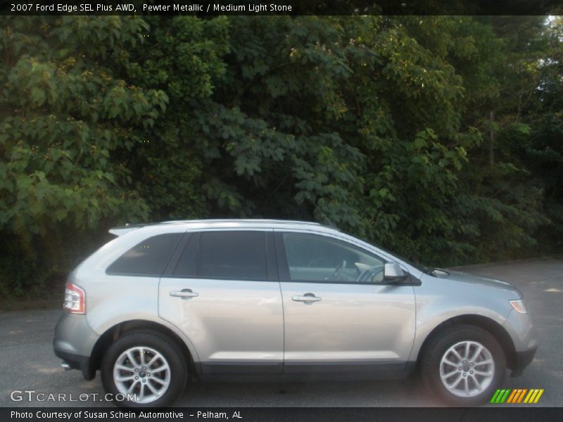 Pewter Metallic / Medium Light Stone 2007 Ford Edge SEL Plus AWD