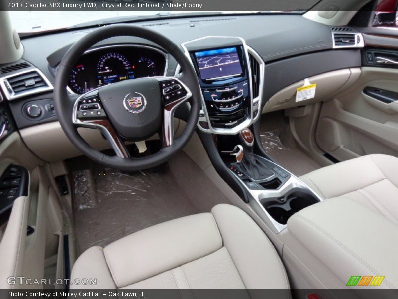 Crystal Red Tintcoat / Shale/Ebony 2013 Cadillac SRX Luxury FWD