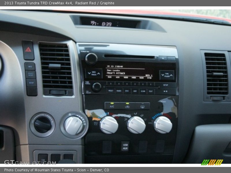 Radiant Red / Graphite 2013 Toyota Tundra TRD CrewMax 4x4