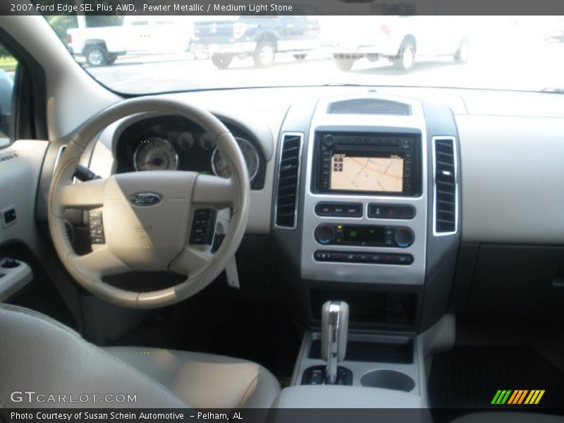 Pewter Metallic / Medium Light Stone 2007 Ford Edge SEL Plus AWD