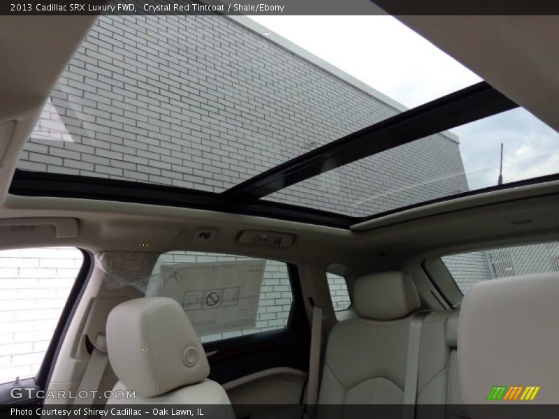 Crystal Red Tintcoat / Shale/Ebony 2013 Cadillac SRX Luxury FWD
