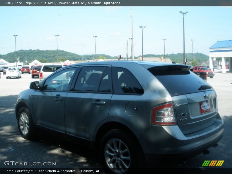 Pewter Metallic / Medium Light Stone 2007 Ford Edge SEL Plus AWD