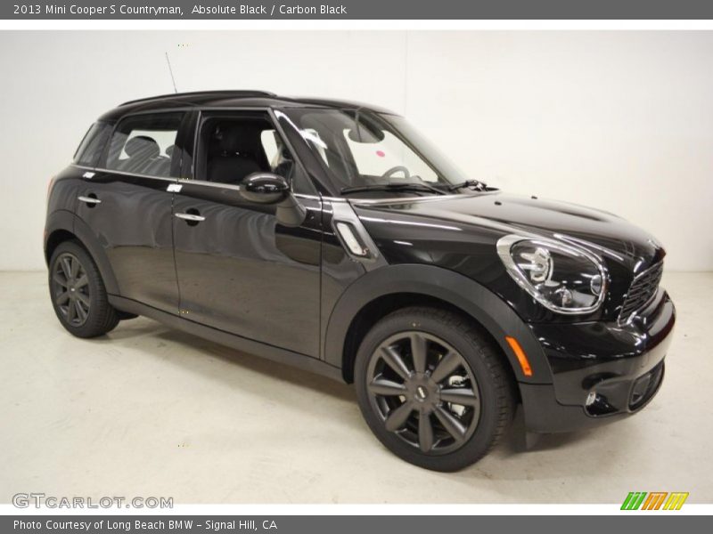 Absolute Black / Carbon Black 2013 Mini Cooper S Countryman