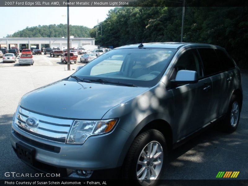 Pewter Metallic / Medium Light Stone 2007 Ford Edge SEL Plus AWD