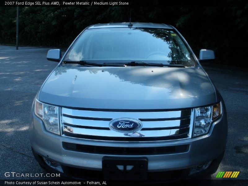 Pewter Metallic / Medium Light Stone 2007 Ford Edge SEL Plus AWD
