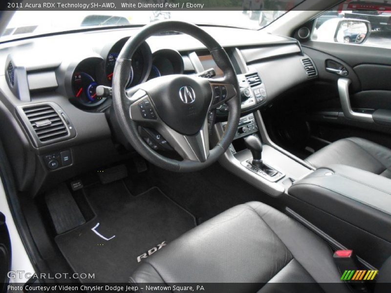 Ebony Interior - 2011 RDX Technology SH-AWD 
