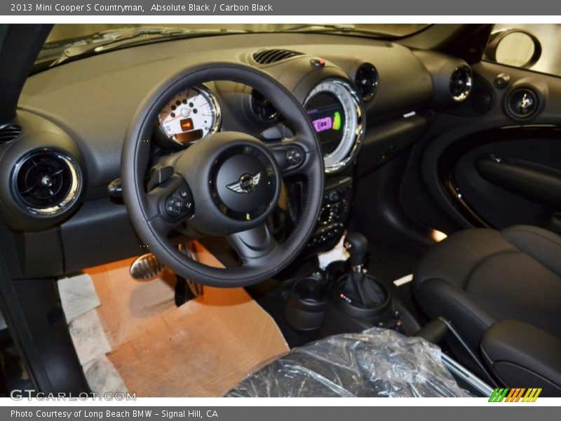 Absolute Black / Carbon Black 2013 Mini Cooper S Countryman