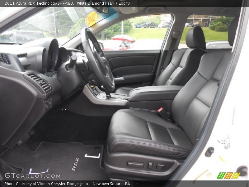 Front Seat of 2011 RDX Technology SH-AWD