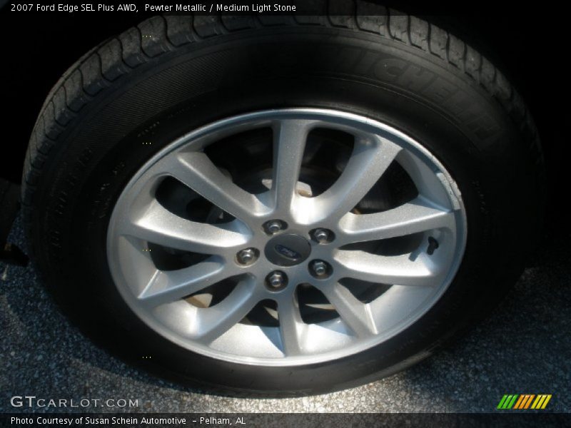Pewter Metallic / Medium Light Stone 2007 Ford Edge SEL Plus AWD