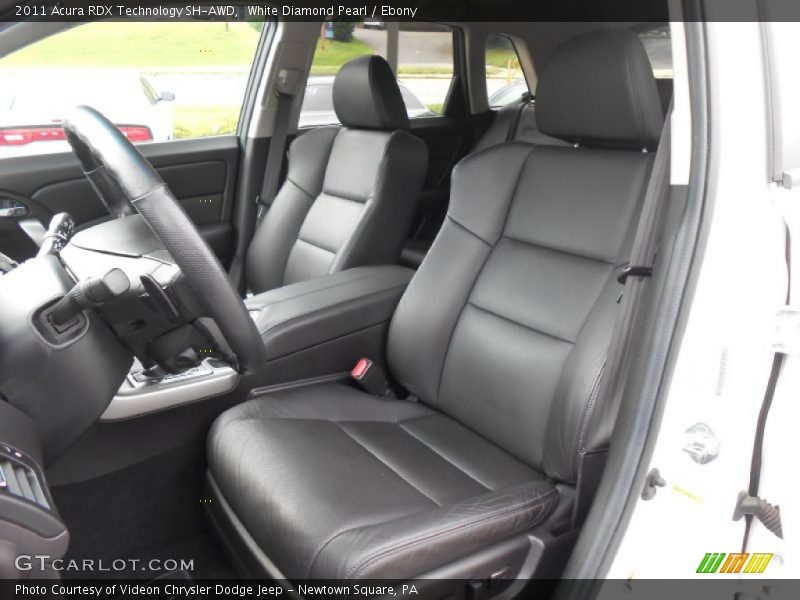 Front Seat of 2011 RDX Technology SH-AWD