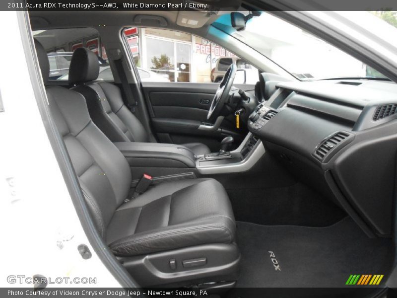 White Diamond Pearl / Ebony 2011 Acura RDX Technology SH-AWD