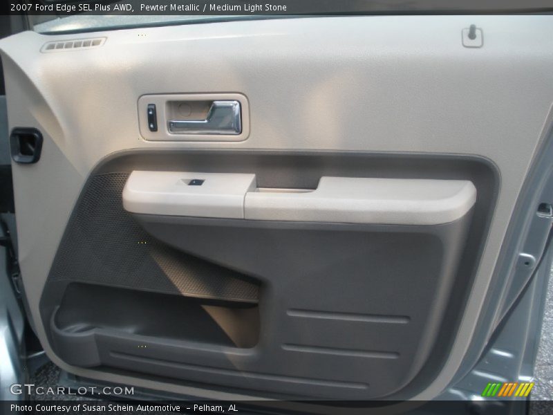 Pewter Metallic / Medium Light Stone 2007 Ford Edge SEL Plus AWD