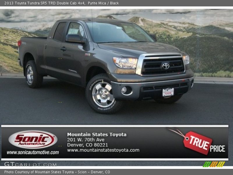 Pyrite Mica / Black 2013 Toyota Tundra SR5 TRD Double Cab 4x4