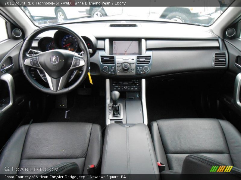 Dashboard of 2011 RDX Technology SH-AWD