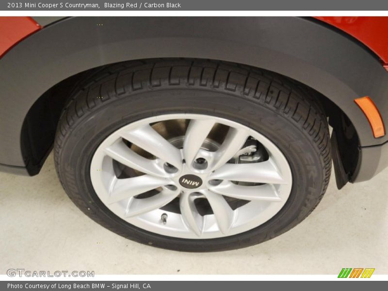 Blazing Red / Carbon Black 2013 Mini Cooper S Countryman