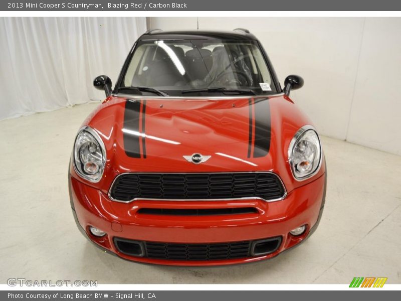 Blazing Red / Carbon Black 2013 Mini Cooper S Countryman