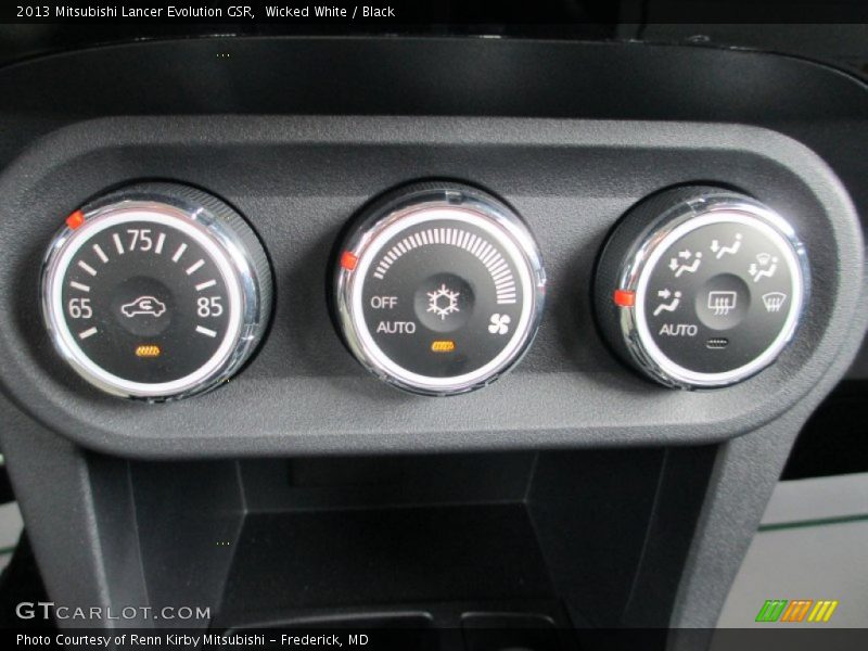 Controls of 2013 Lancer Evolution GSR