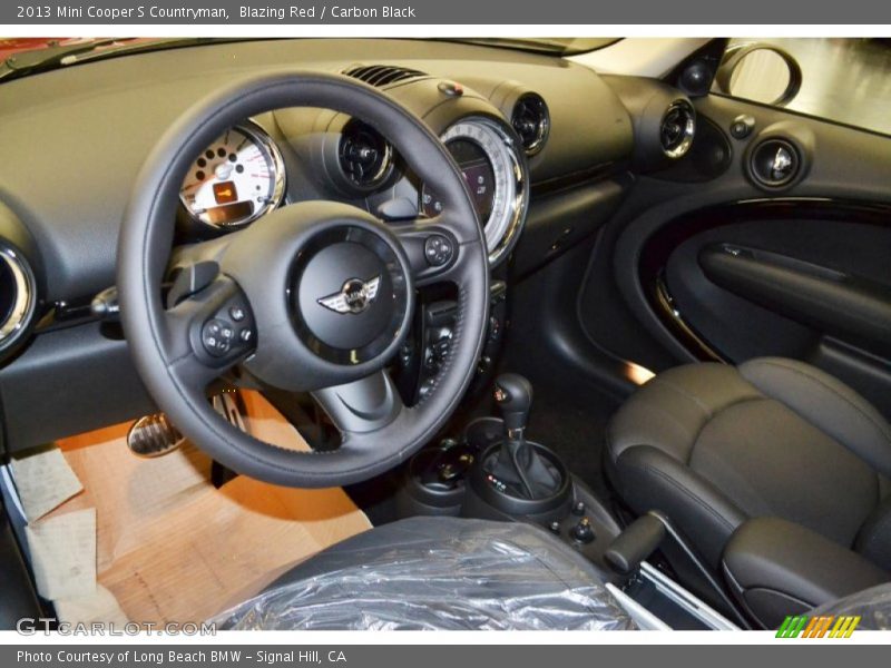Blazing Red / Carbon Black 2013 Mini Cooper S Countryman