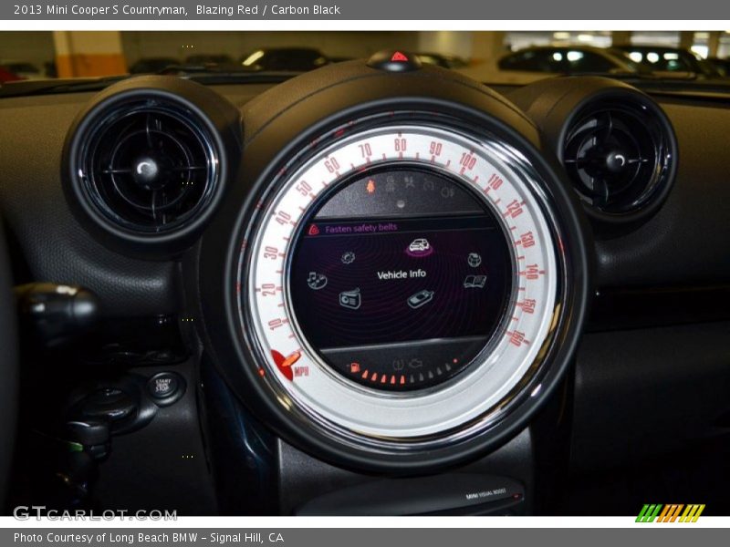 Blazing Red / Carbon Black 2013 Mini Cooper S Countryman